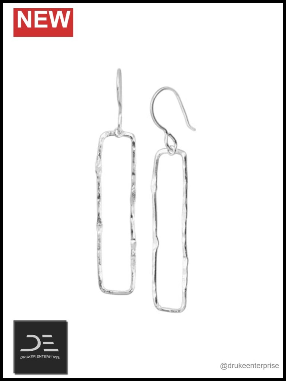 Silpada Sterling Silver Hammered Drop Earrings